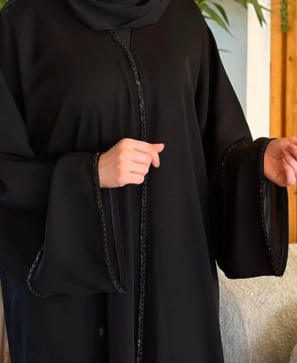 Delicate Handwork Abaya - Image 2