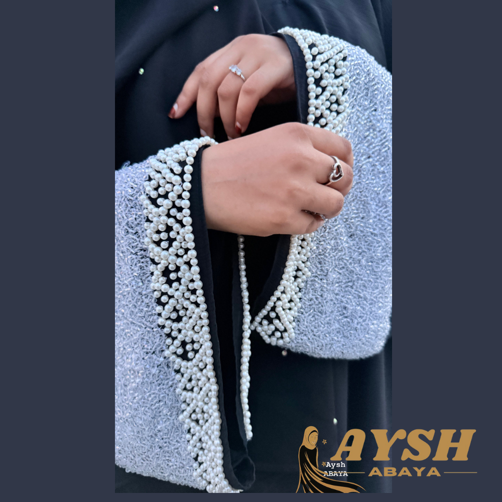 Classy Handwork Abaya - Image 2